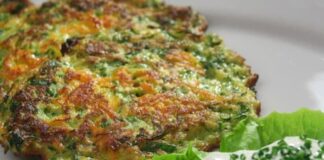 galettes légères de brocoli au parmesan