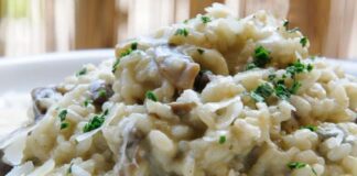 risotto aux champignons au Thermomix