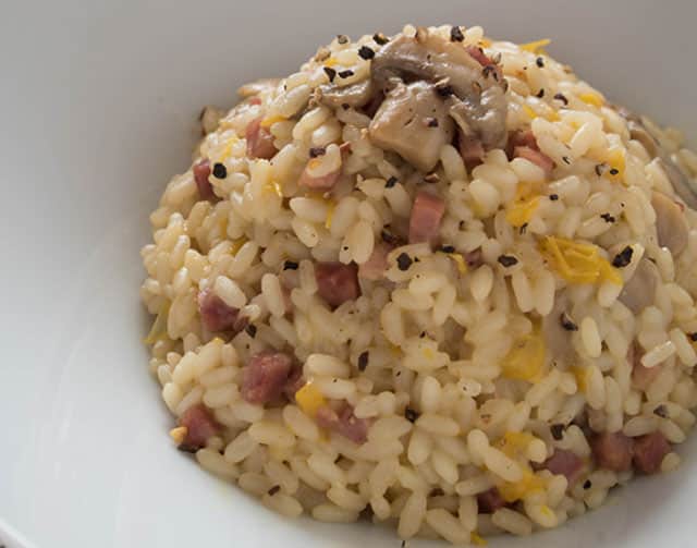 Risotto aux Champignons / Poivrons et Jambon WW - Plat et Recette