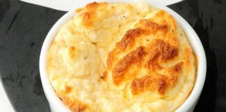soufflé au fromage frais ail et fines herbes WW