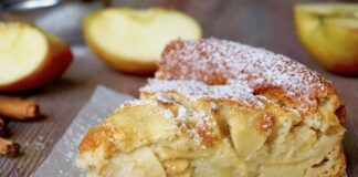 gâteau invisible léger aux pommes WW