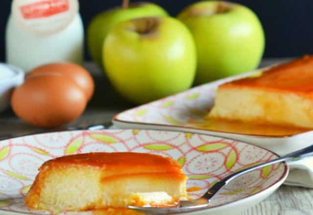 Creme Caramel Aux Pommes Au Thermomix Plat Et Recette