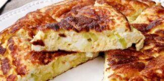 Omelette Légère aux Poireaux et Ricotta WW