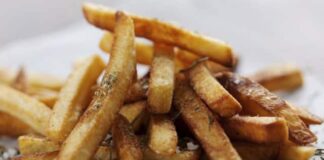 frites légères au four WW