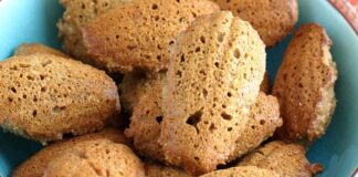 madeleines légères et saines WW