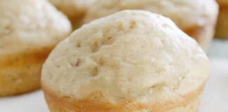 muffins au yaourt et beurre de cacahuète WW