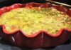 quiche sans pâte au thon et aux légumes WW