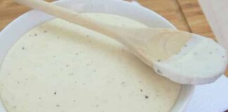 béchamel sans beurre et sans farine WW
