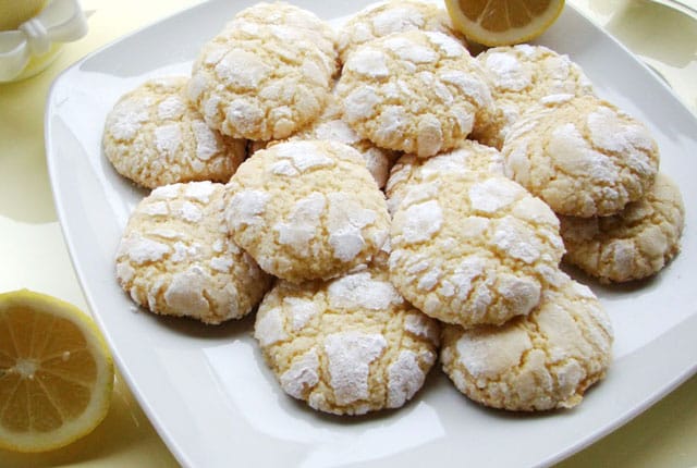 Biscuits Craquelés au Citron au Thermomix