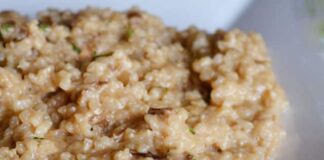 risotto aux champignons séchés au Thermomix