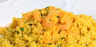 Risotto aux Crevettes et au Curry WW