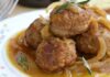 Boulettes de Bœuf aux Oignons et Vin Blanc WW
