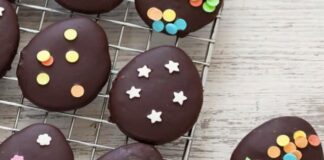 Sablés de Pâques Enrobés au Chocolat au Thermomix