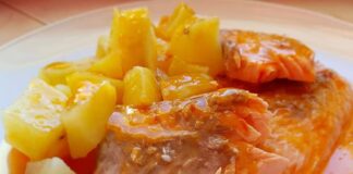 Saumon à la Sauce aux Tomates Cerises au Thermomix