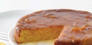 gâteau moelleux à l'orange au Thermomix