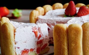 Charlotte aux Fraises au Thermomix