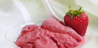 Glace aux Fraises Light au Thermomix