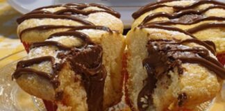 muffins au mascarpone et au nutella au Thermomix