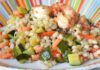 Poêlée de Blé Ebly aux Courgettes et aux Crevettes WW
