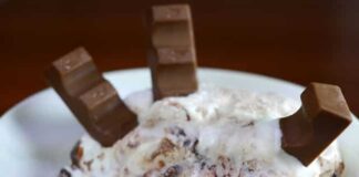 crème glacée au kinder Maxi au Thermomix