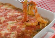 gratin de courgettes à la sauce tomate WW