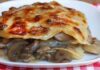 Gratin de Pommes de Terre à la Béchamel aux Champignons WW