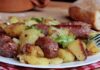 Saucisse aux Pommes de Terre au Four