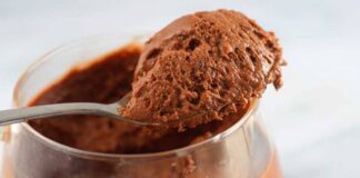 mousse au chocolat et aux spéculoos au Thermomix