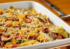 Gratin de pâtes aux légumes