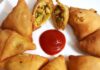 Samoussas de poulet et curry
