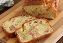 Cake Salé au Jambon et Boursin au Thermomix