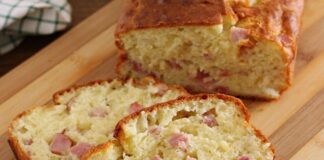 Cake Salé au Jambon et Boursin au Thermomix