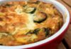 Clafoutis de saumon et courgettes