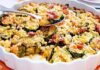 Crumble de courgettes au chèvre frais