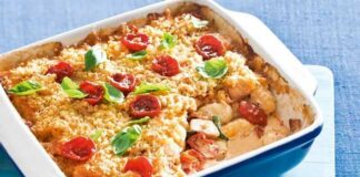 Gratin de gnocchis aux tomates