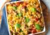 Gratin de pâtes au thon et légumes