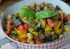 Poêlée de courgettes pommes de terre et poivrons