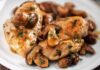 Poulet aux champignons
