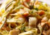 Tagliatelles aux poissons