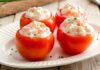 Tomates crues farcies au thon