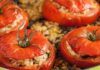 Tomates farcies aux courgettes et riz