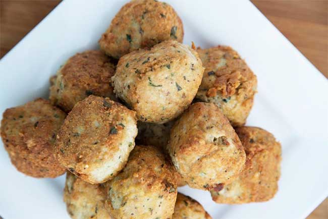 Boulettes de poulet au carré frais, ou skyr Boulettes-poulet-carre-frais