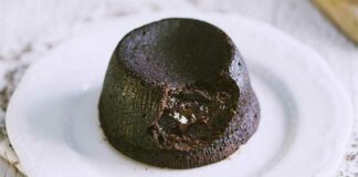 Fondant au chocolat léger