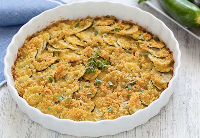 Gratin De Pommes De Terre Et Courgettes Avec Thermomix