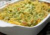 Pâtes aux courgettes gratinées