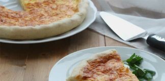 Recette de la quiche lorraine allégée