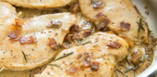 escalopes poulet sauce moutarde