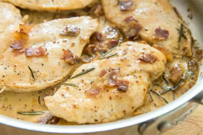 escalopes poulet sauce moutarde