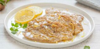 Escalopes veau citron