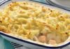 Hachis parmentier aux crevettes et saumon
